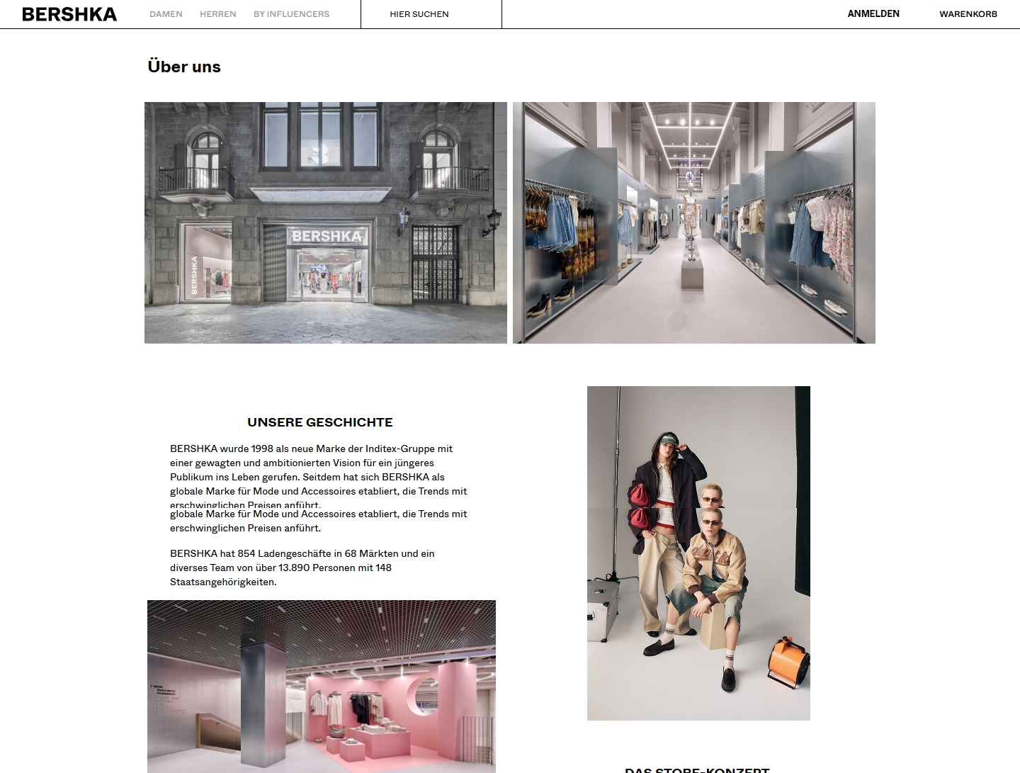 Bershka Kundenservice, Telefonnummer, Kontakt