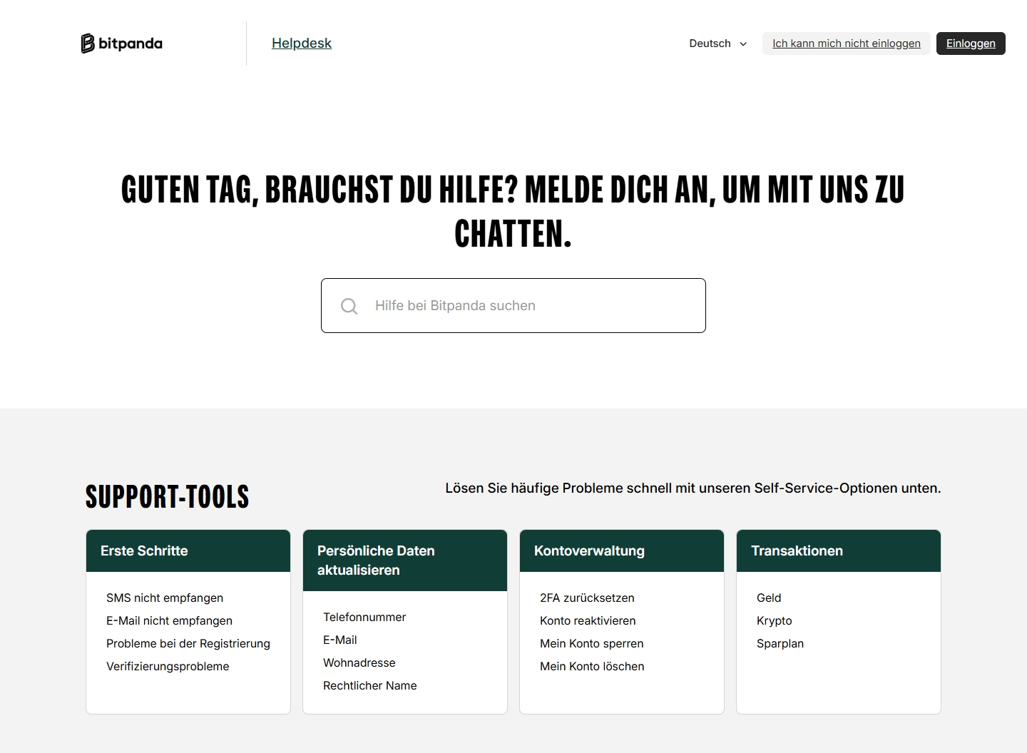 Bitpanda Kundenservice, Telefonnummer, Kontakt