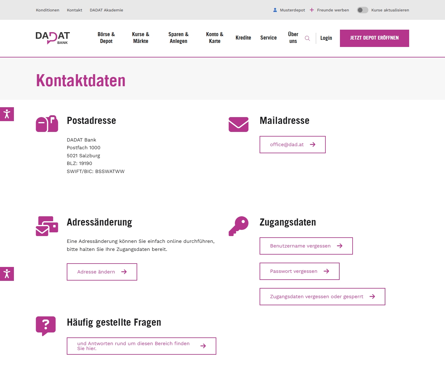 DADAT Kundenservice, Telefonnummer, Kontakt