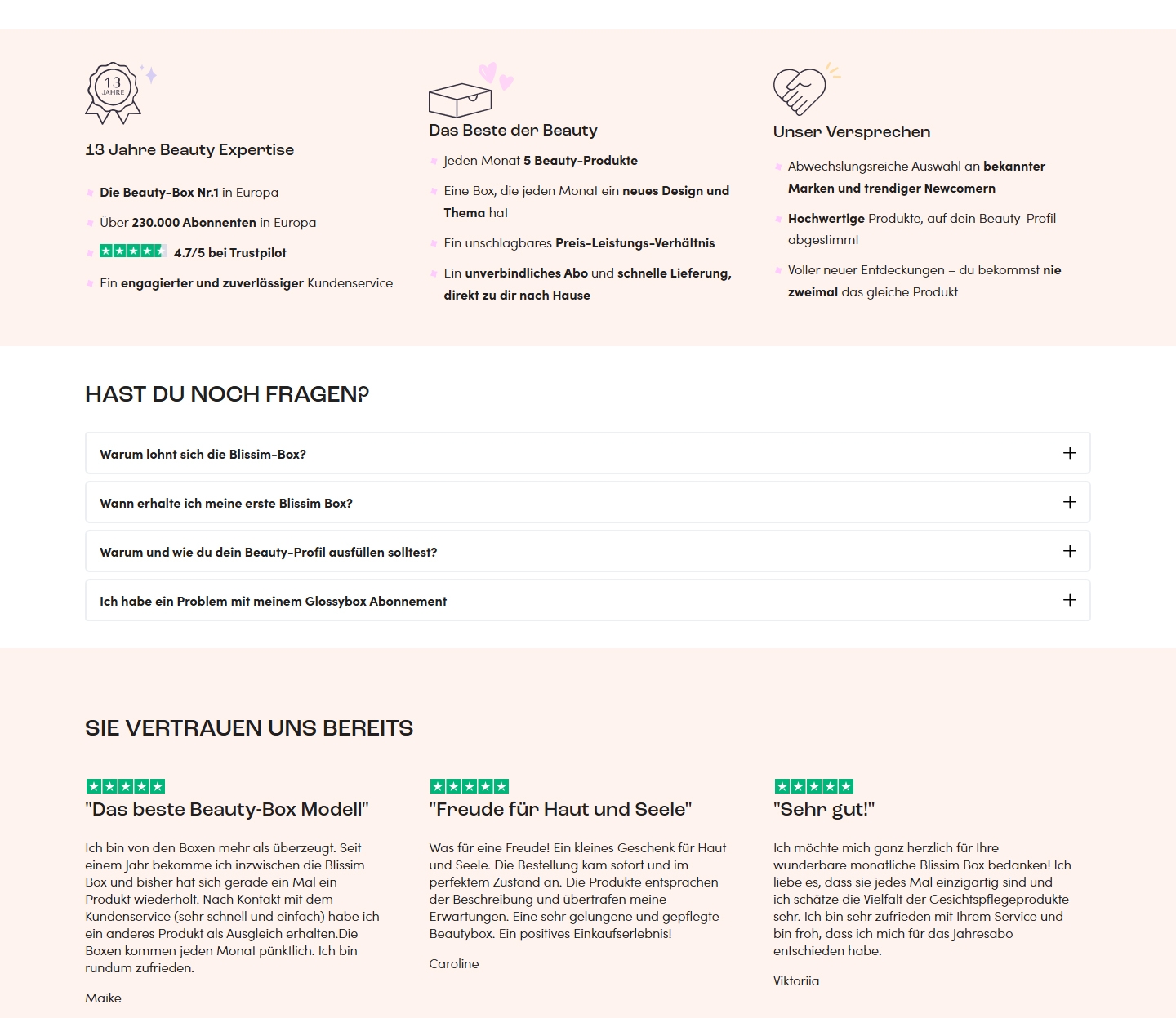 Glossybox Kundenservice, Telefonnummer, Kontakt