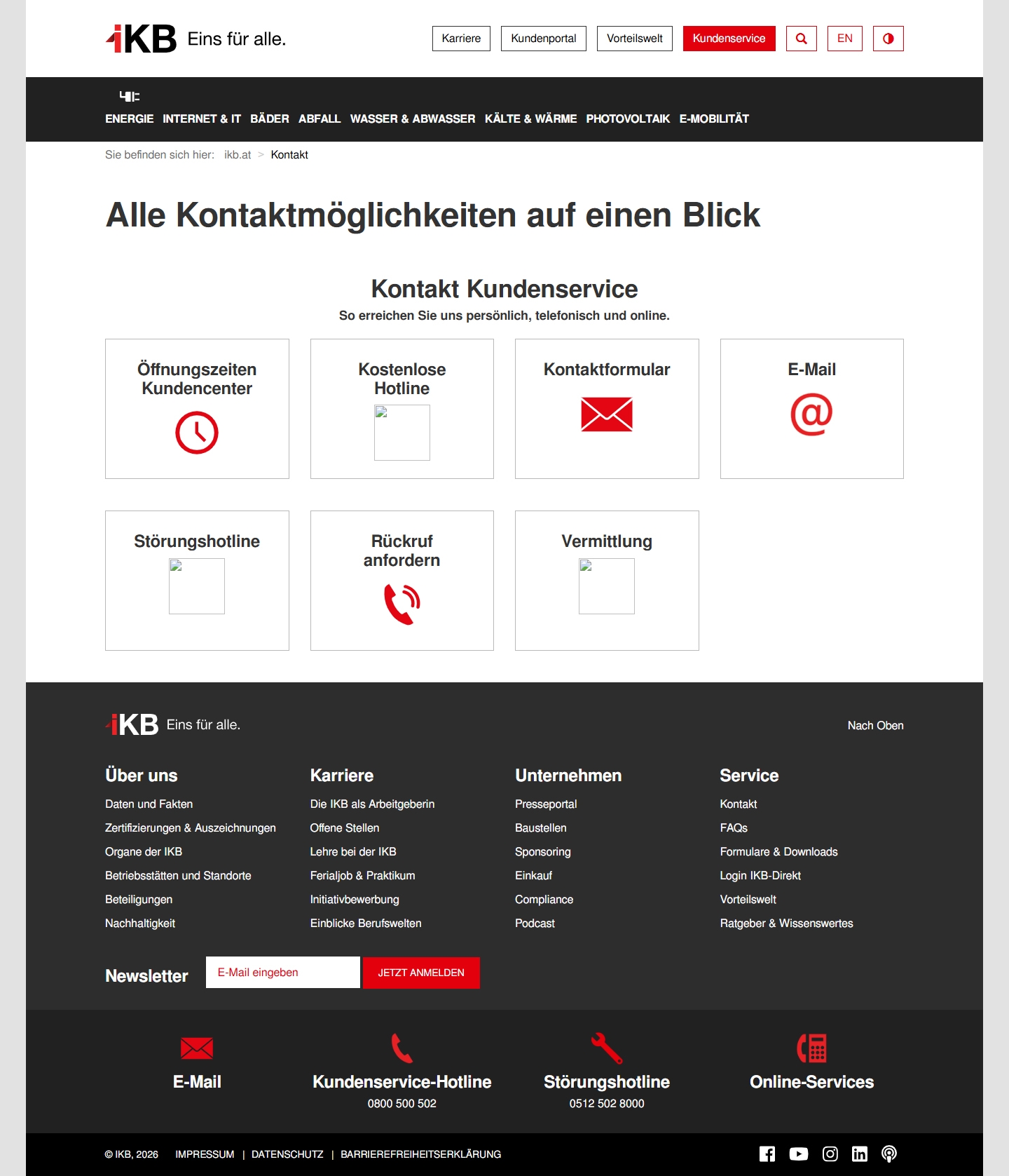 IKB Kundenservice, Telefonnummer, Kontakt