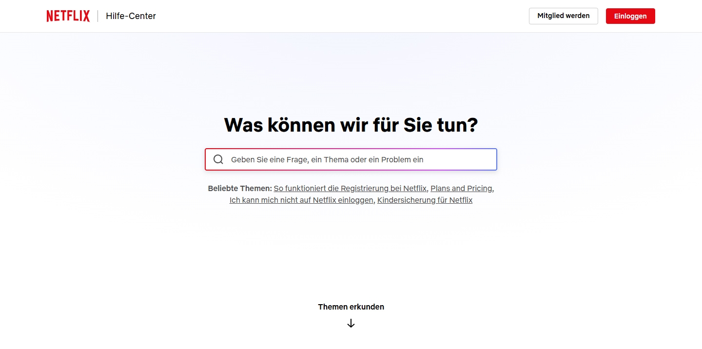 Netflix Kundenservice, Telefonnummer, Kontakt