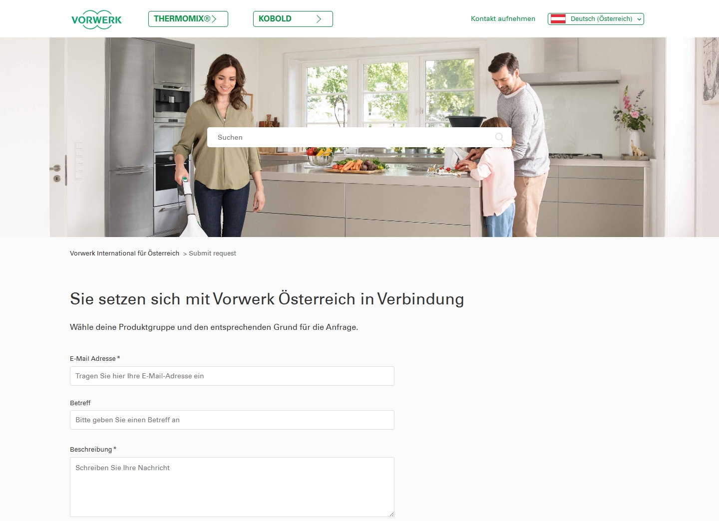 Vorwerk Kundenservice, Telefonnummer, Kontakt
